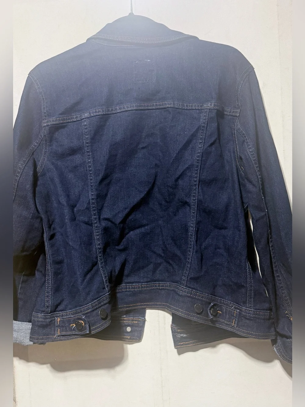 Old Navy Dark Indigo Denim Jean Jacket